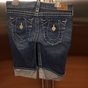 True Religion Long Shorts Size 29